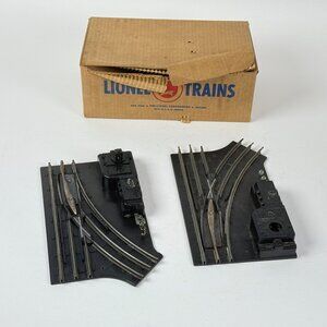 Lionel O27 Gauge Train Switch Track 1122  Dual Right/Left Rail Parts Repair